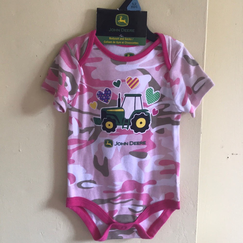 John deere onesie